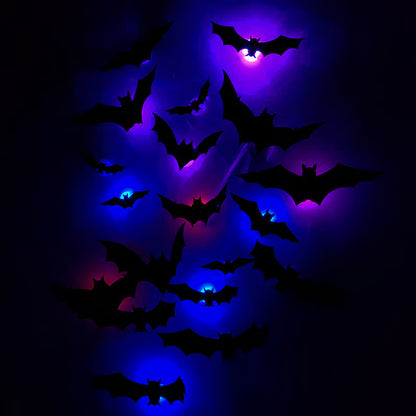 💥Only $14.99 Last Day Promotion!🎁3D Bat Design LED Decoration